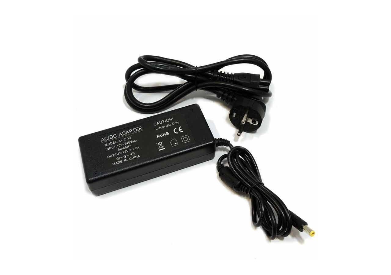 Transformateur 12V 72W 6A - B1537-70 - Barcelona LED