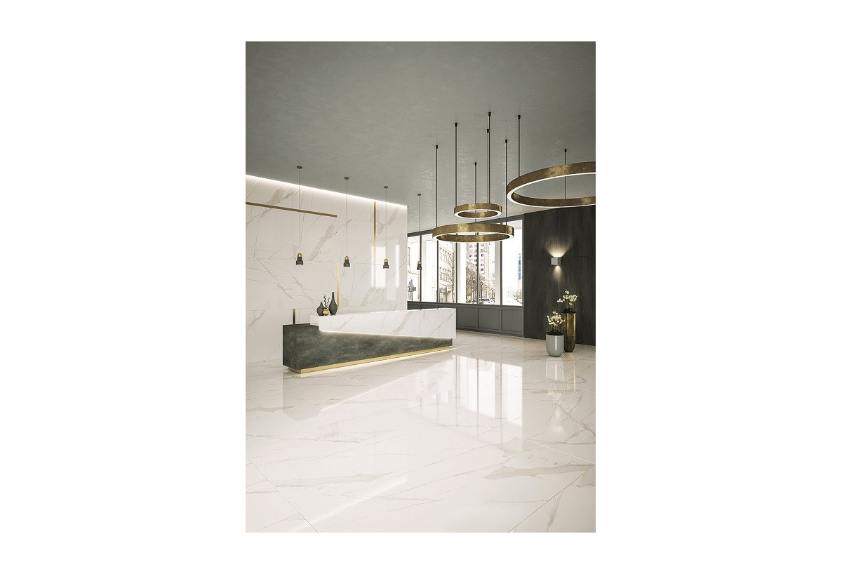 Carrelage sol et mur intérieur grès cérame Canova - Alfalux : Confort'Mat