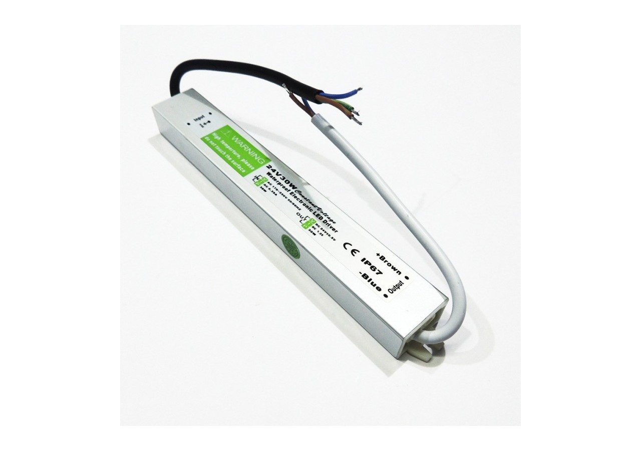 Alimentation étanche 30W 24V DC 1.25A IP67 - B1584-30 - Barcelona LED