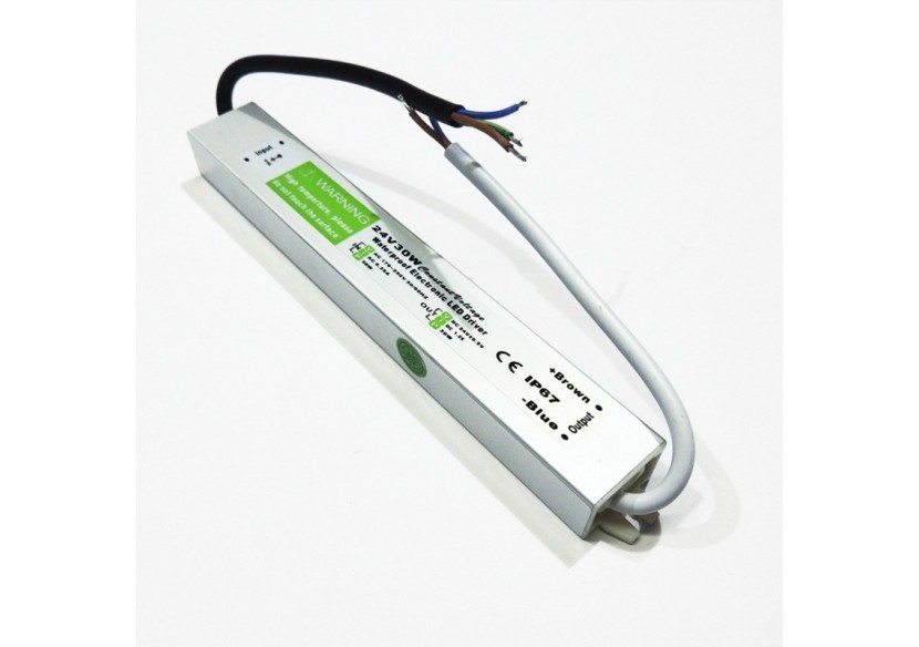 Alimentation étanche 30W 24V DC 1.25A IP67 - B1584-30 - Barcelona LED Alimentation étanche 30W 24V DC 1.25A IP67 - B1584-30 - Barcelona LED