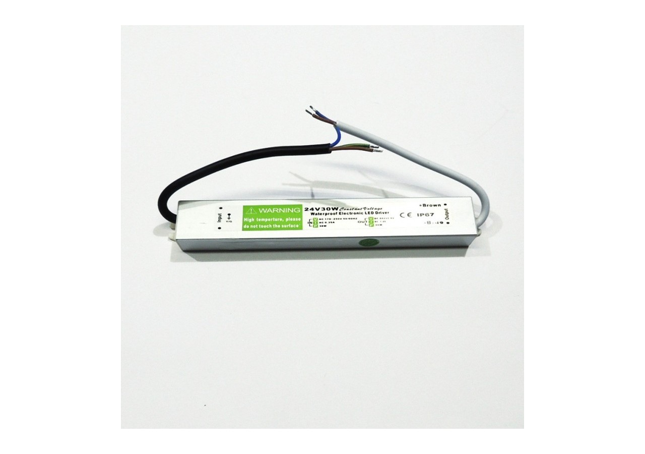 Alimentation étanche 30W 24V DC 1.25A IP67 - B1584-30 - Barcelona LED