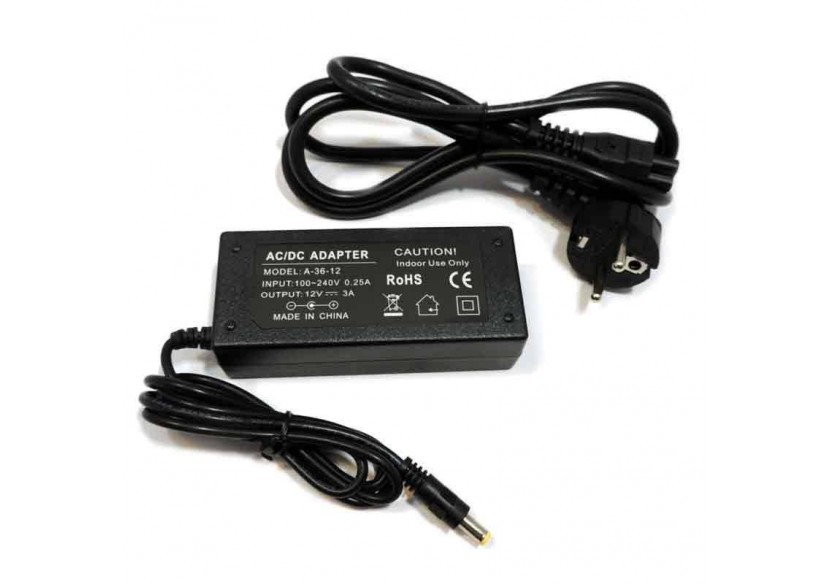Bloc alimentation 36W 12V-DC 3A - B1537-36 - Barcelona LED Bloc alimentation 36W 12V-DC 3A - B1537-36 - Barcelona LED