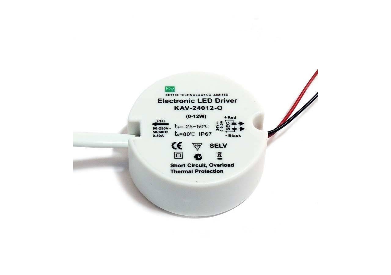 Alimentation étanche 12W 24V DC 0.5A IP67 - B1584-12 - Barcelona LED