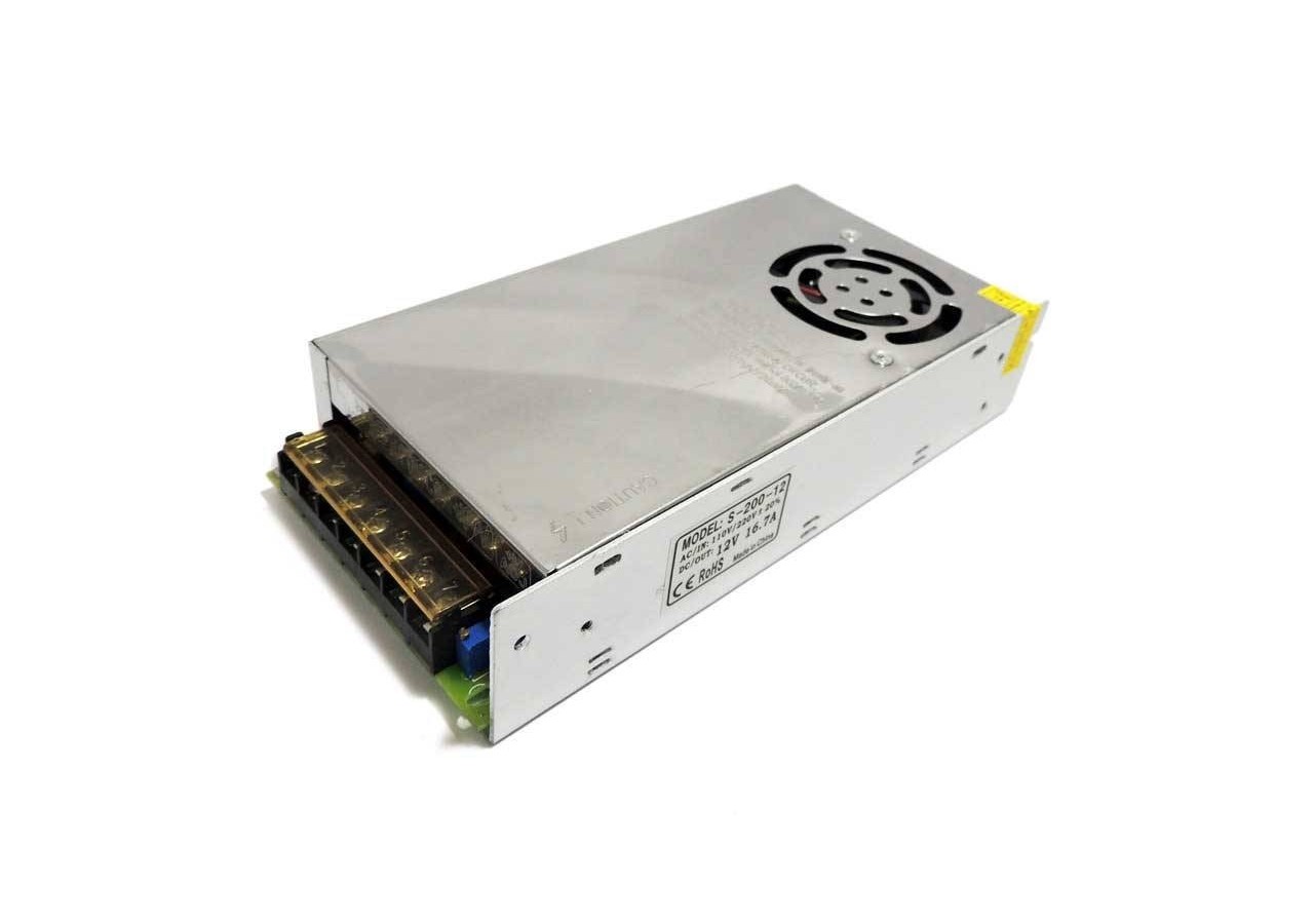 Alimentation à découpage 200W 12V DC 16.5A - B1563-200 - Barcelona LED