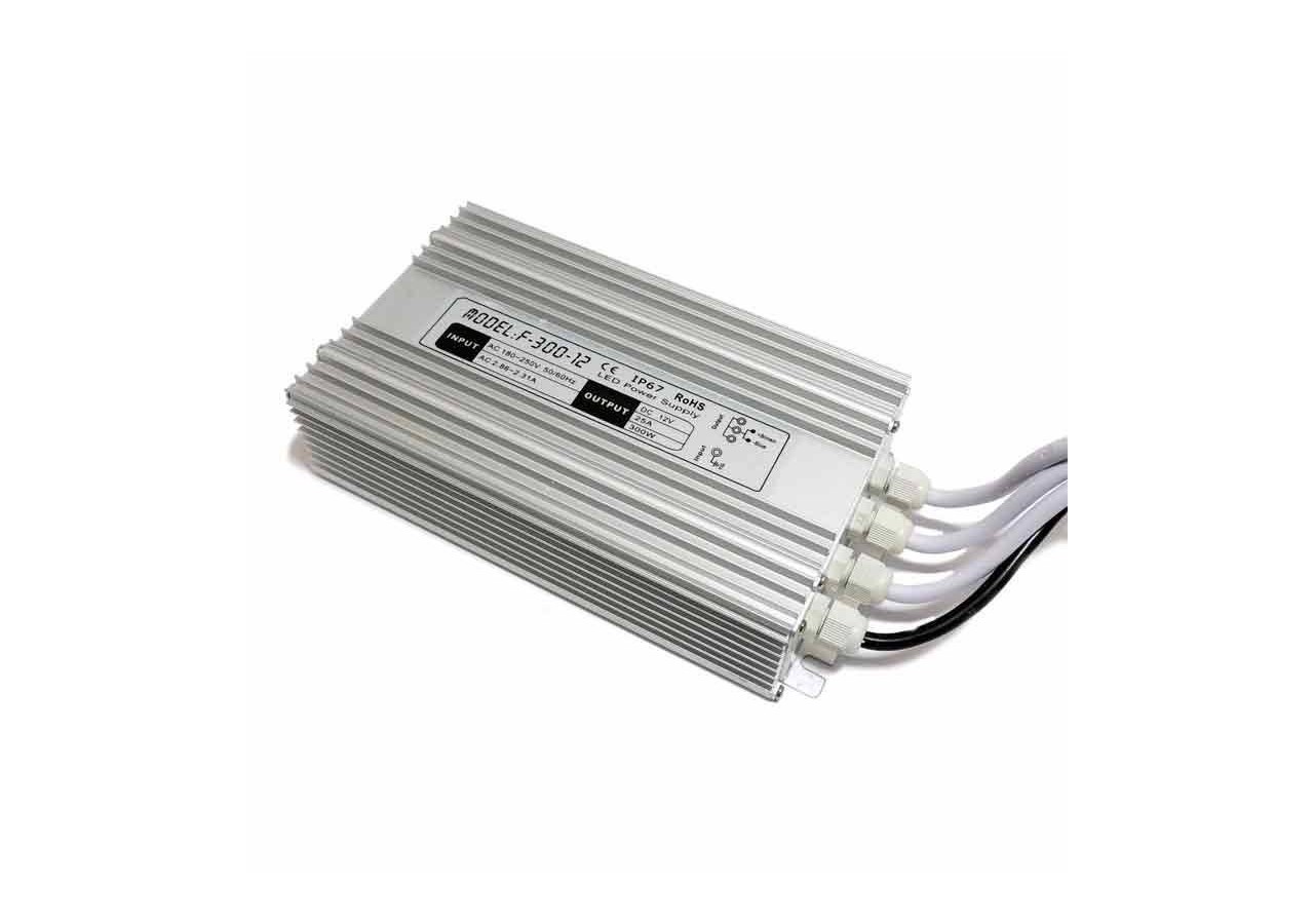 Alimentation étanche 300W 12V DC 25A IP67 - B1580-300 - Barcelona LED
