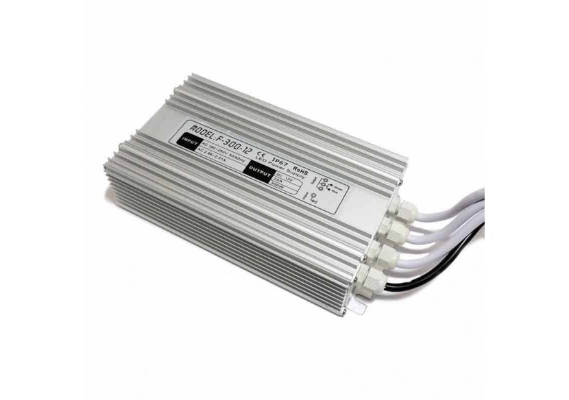 Alimentation étanche 300W 12V DC 25A IP67 - B1580-300 - Barcelona LED Alimentation étanche 300W 12V DC 25A IP67 - B1580-300 - Barcelona LED
