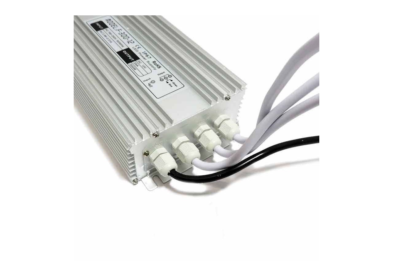 Alimentation étanche 300W 12V DC 25A IP67 - B1580-300 - Barcelona LED