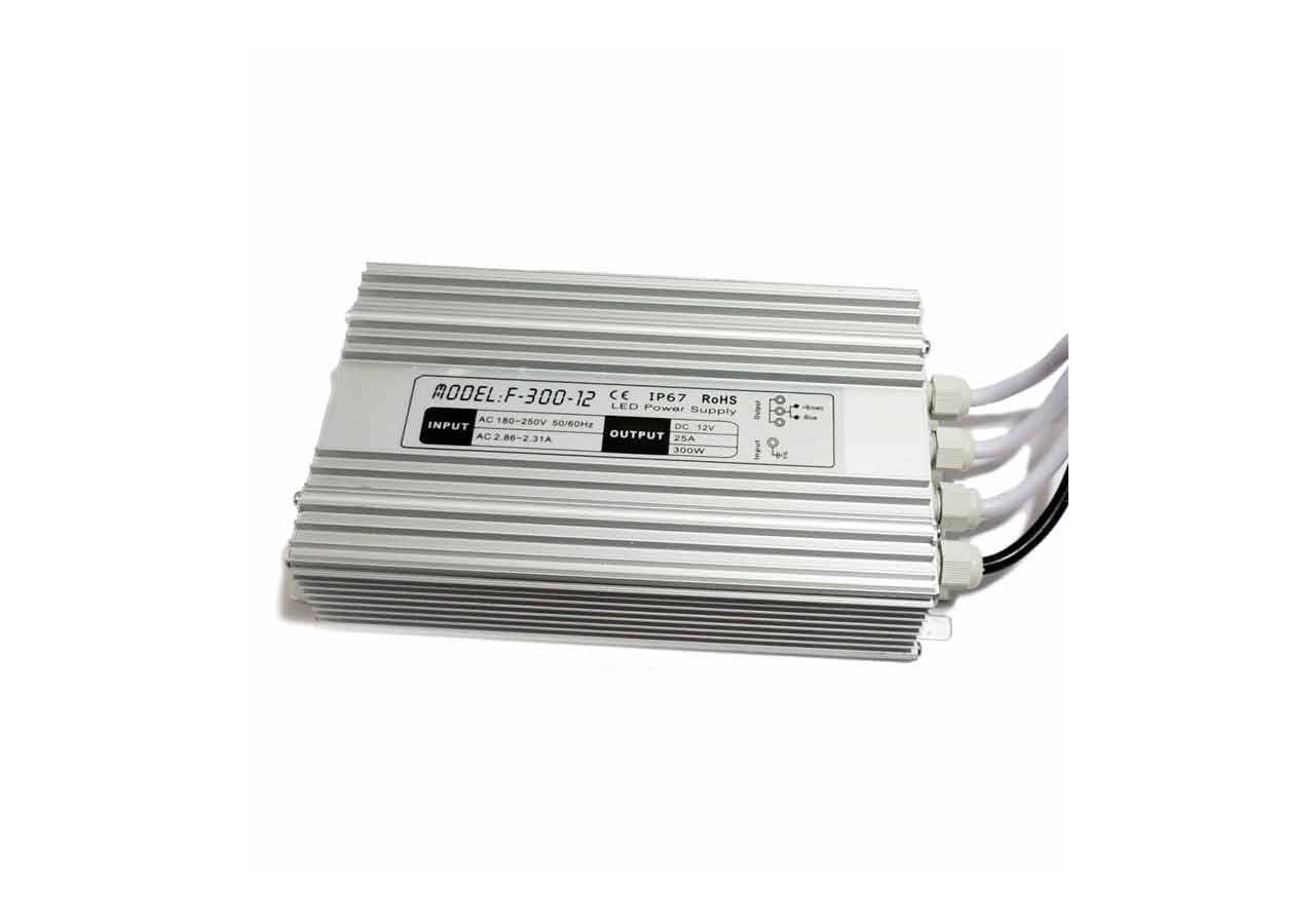 Alimentation étanche 300W 12V DC 25A IP67 - B1580-300 - Barcelona LED
