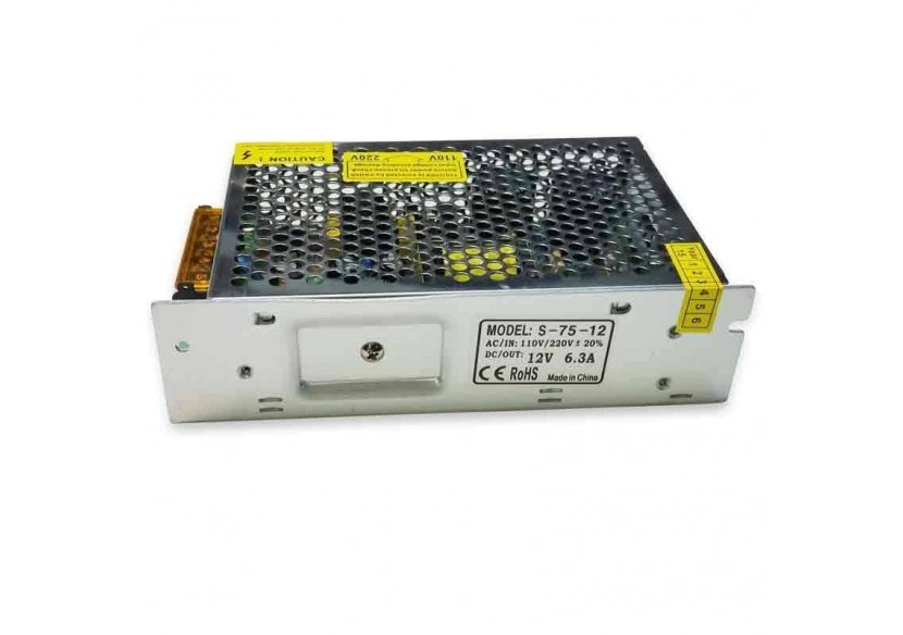 Alimentation à découpage 75W 12V IP20 - B1563-75 - Barcelona LED Alimentation à découpage 75W 12V IP20 - B1563-75 - Barcelona LED