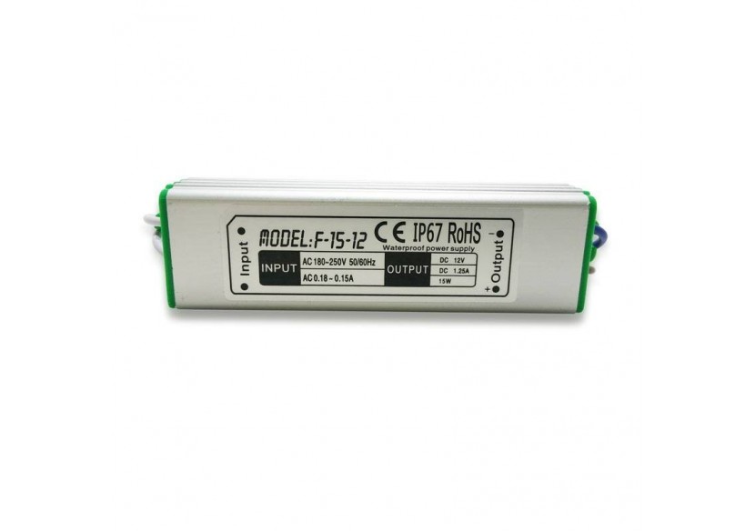 Alimentation LED étanche 15W1.25A IP67 - B1580-15 - Barcelona LED Alimentation LED étanche 15W1.25A IP67 - B1580-15 - Barcelona LED
