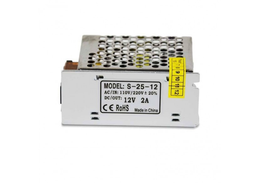 Alimentation à découpage 25W 12V DC 2A - B1563-25 - Barcelona LED Alimentation à découpage 25W 12V DC 2A - B1563-25 - Barcelona LED
