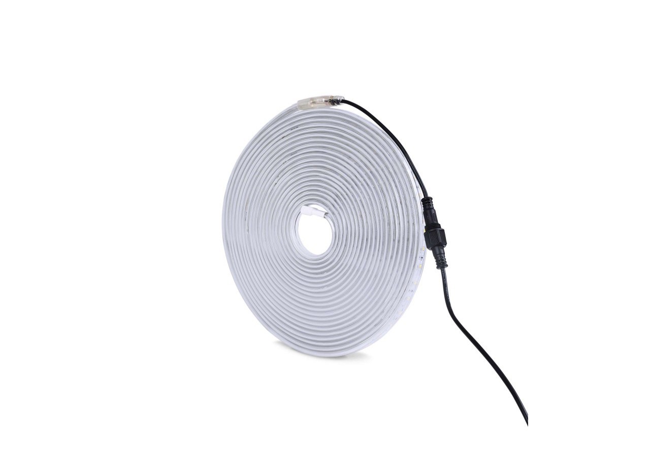 Ruban LED solaire extérieur avec télécommande 40W-12mm-10m-2700K-IP65 - SL29-40W - Barcelona LED