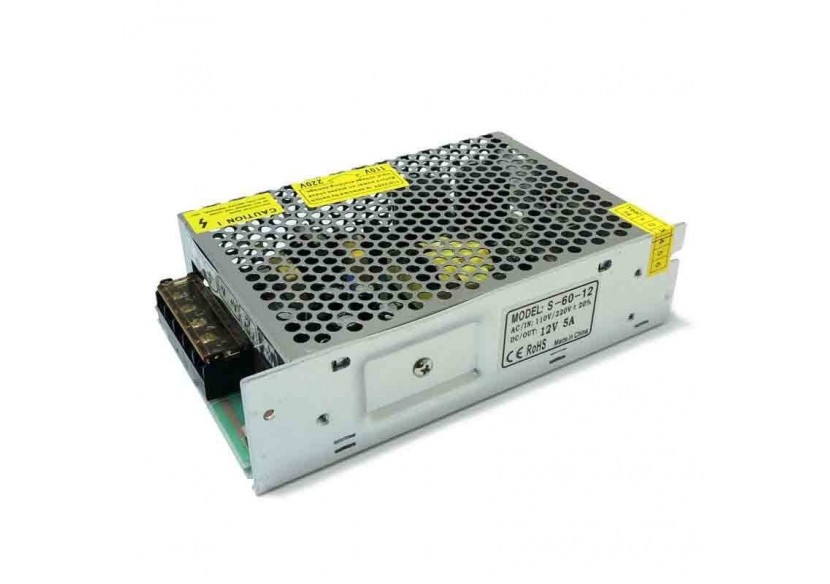 Alimentation à découpage 60W 12V DC 5A - B1563-60 - Barcelona LED Alimentation à découpage 60W 12V DC 5A - B1563-60 - Barcelona LED