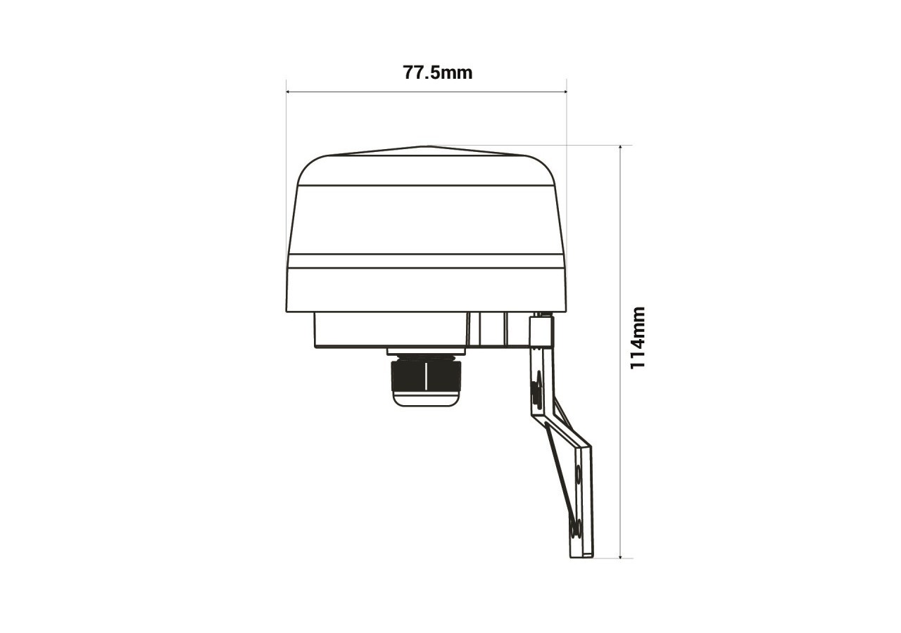 Détecteur de luminosité avec photocellule / Crépusculaire - S1100 - Barcelona LED