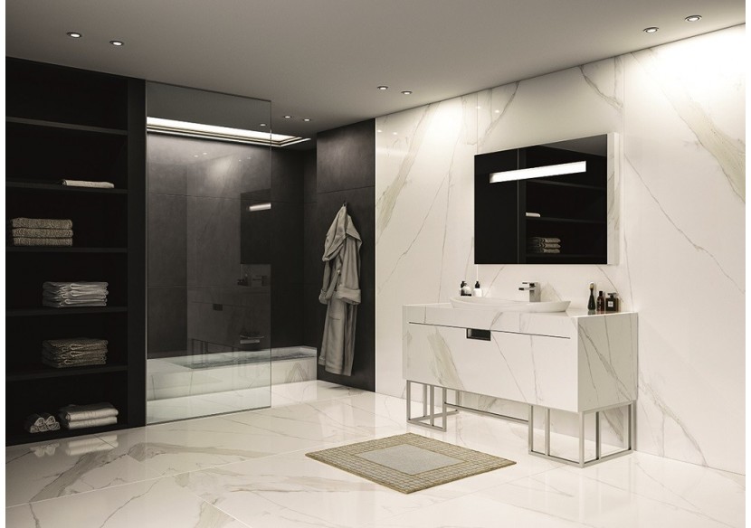 Carrelage sol et mur intérieur grès cérame Canova - Alfalux : Confort'Mat