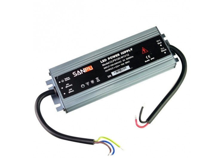 Alimentation compacte et étanche 12V 120W IP67 - B1581-120 - Barcelona LED
