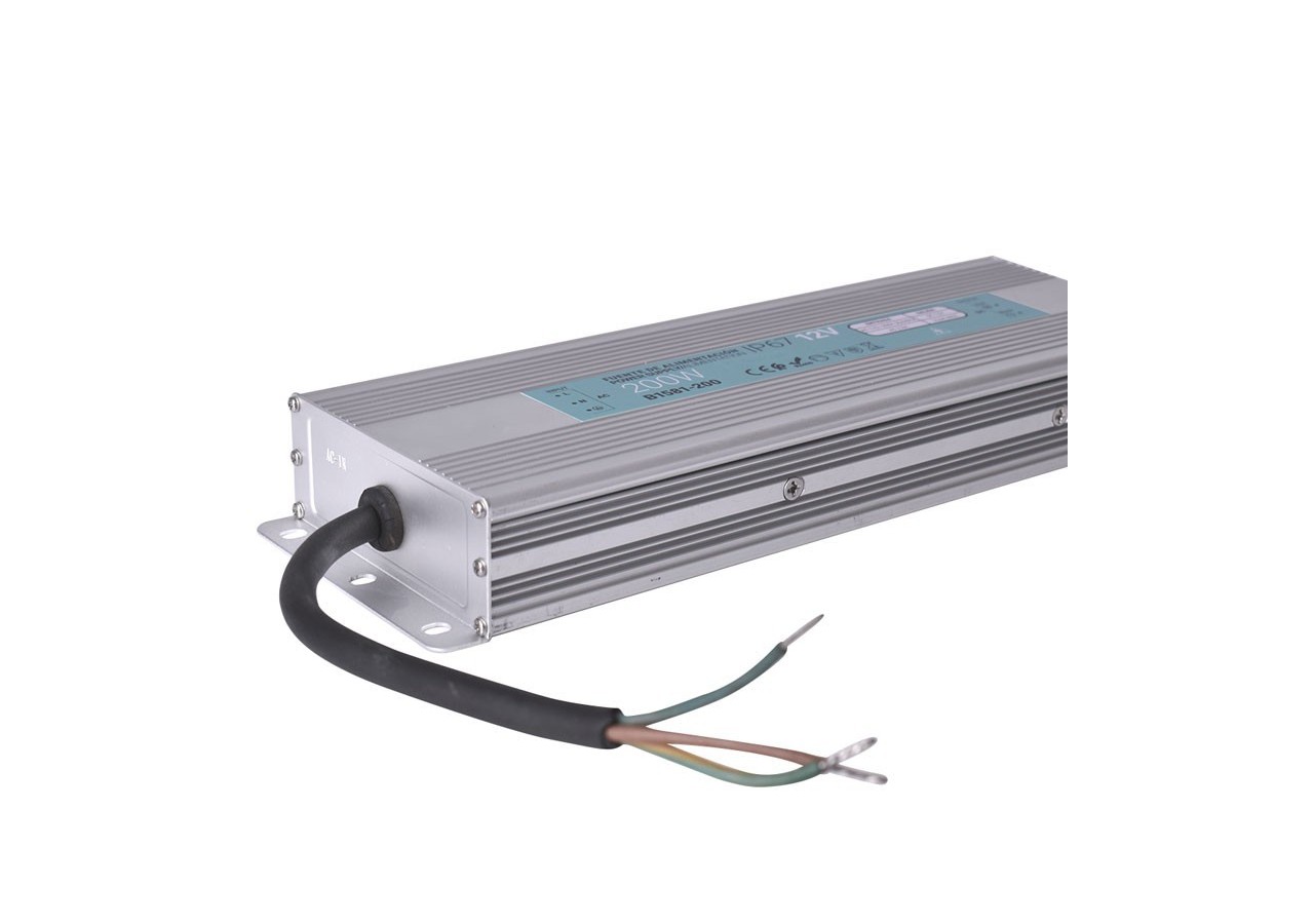 Transformateur étanche 12V 200W IP67 - B1581-200 - Barcelona LED