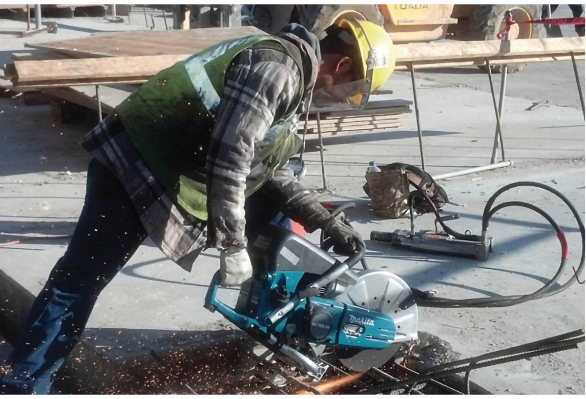 Découpeuse thermique 4 temps - Makita : Confort'Mat