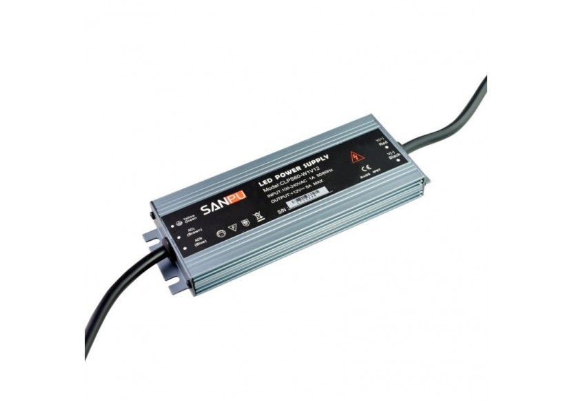 Transformateur étanche 12V 60W IP67 - B1581-60 - Barcelona LED Transformateur étanche 12V 60W IP67 - B1581-60 - Barcelona LED