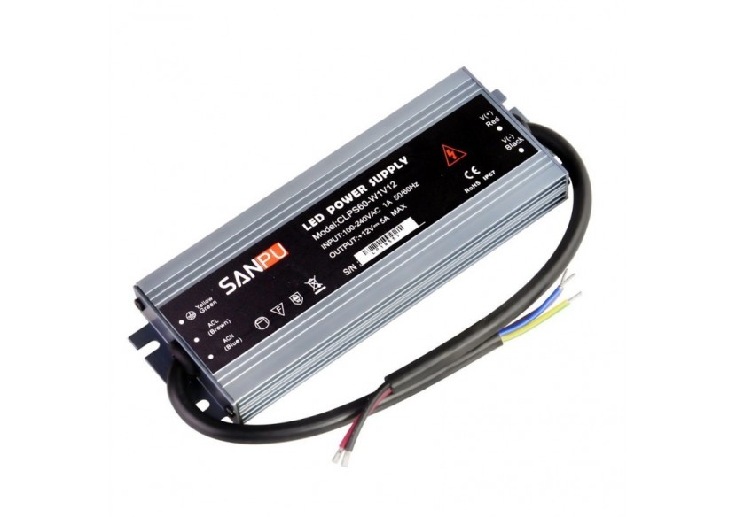 Transformateur étanche 12V 60W IP67 - B1581-60 - Barcelona LED Transformateur étanche 12V 60W IP67 - B1581-60 - Barcelona LED