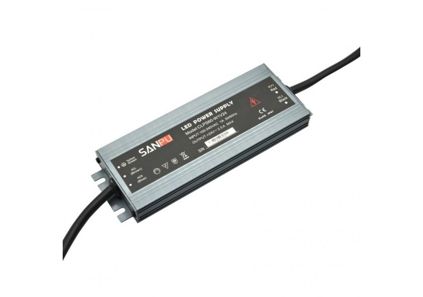 Transformateur 24V étanche 60W 2.5A IP67 - B1585-60 - Barcelona LED Transformateur 24V étanche 60W 2.5A IP67 - B1585-60 - Barcelona LED
