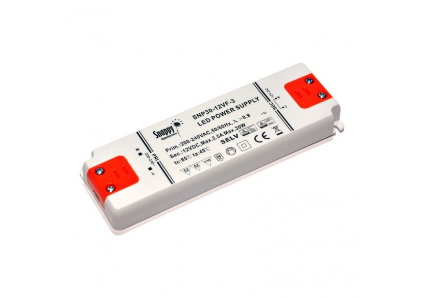Alimentation 30W 12V DC 2.5A ultra fine - B1561-30 - Barcelona LED Alimentation 30W 12V DC 2.5A ultra fine - B1561-30 - Barcelona LED