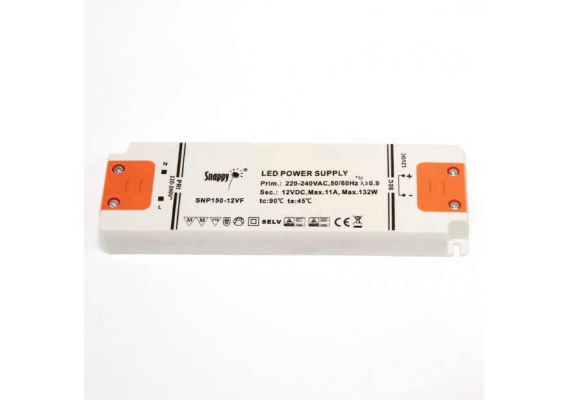 Alimentation LED 12V 130W 11A - B1561-130 - Barcelona LED Alimentation LED 12V 130W 11A - B1561-130 - Barcelona LED