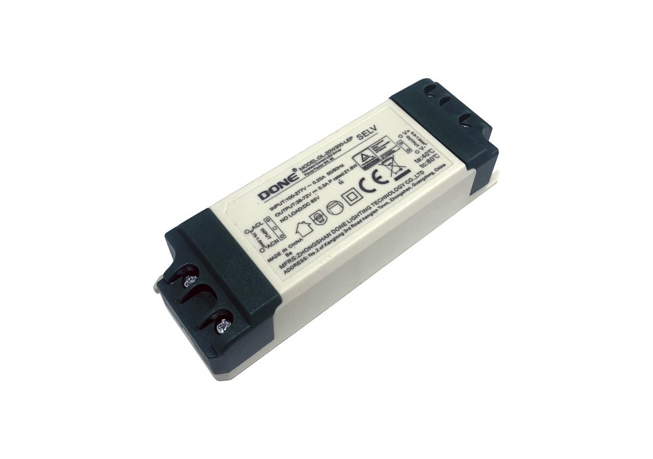 Driver Done pour downlight LED 300mA 36-72V-CC (11-21W) - B1272-DONE - Barcelona LED