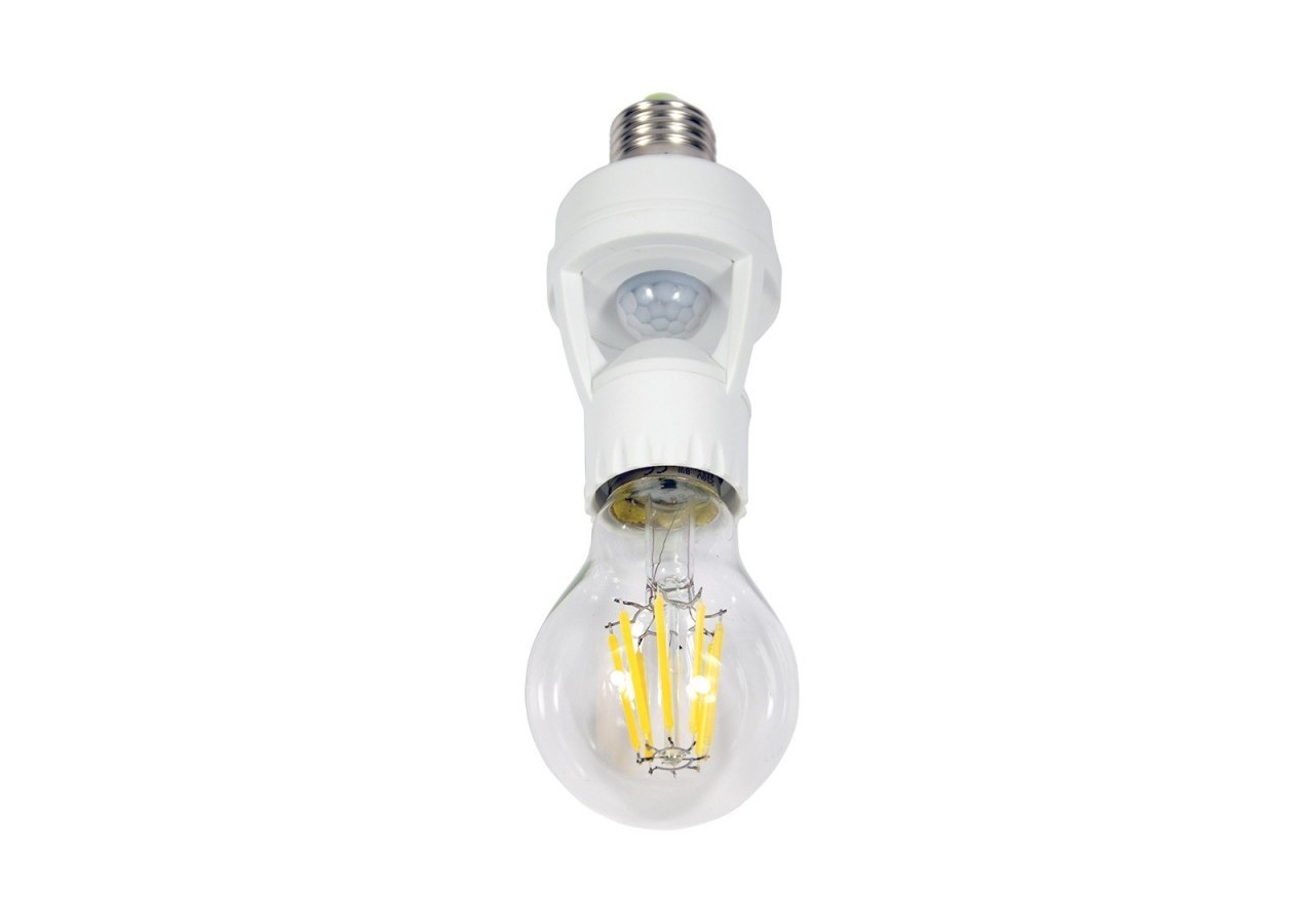Adaptateur ampoule LED E27 détecteur de présence intégré - S1050 - Barcelona LED