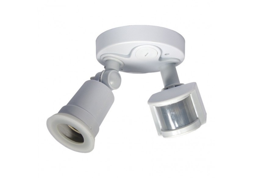 Douille E27 détecteur de présence PIR intégré IP44 - S1051 - Barcelona LED Douille E27 détecteur de présence PIR intégré IP44 - S1051 - Barcelona LED