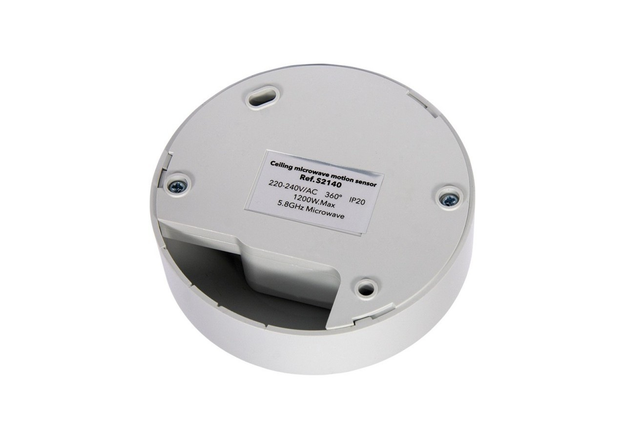 Détecteur de mouvement micro-ondes, saillie IP20 - S2140 - Barcelona LED