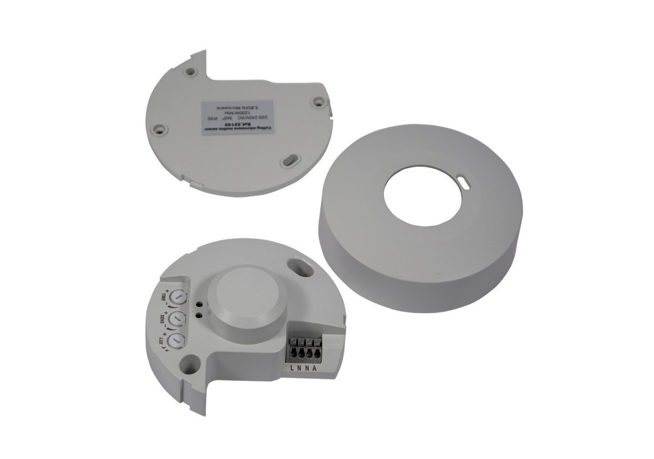 Détecteur de mouvement micro-ondes, saillie IP20 - S2140 - Barcelona LED