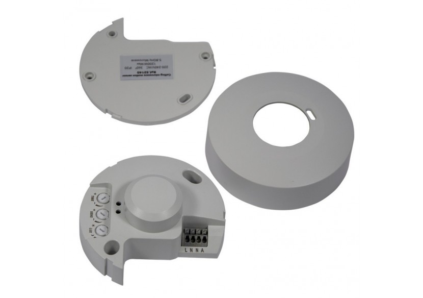 Détecteur de mouvement micro-ondes, saillie IP20 - S2140 - Barcelona LED Détecteur de mouvement micro-ondes, saillie IP20 - S2140 - Barcelona LED