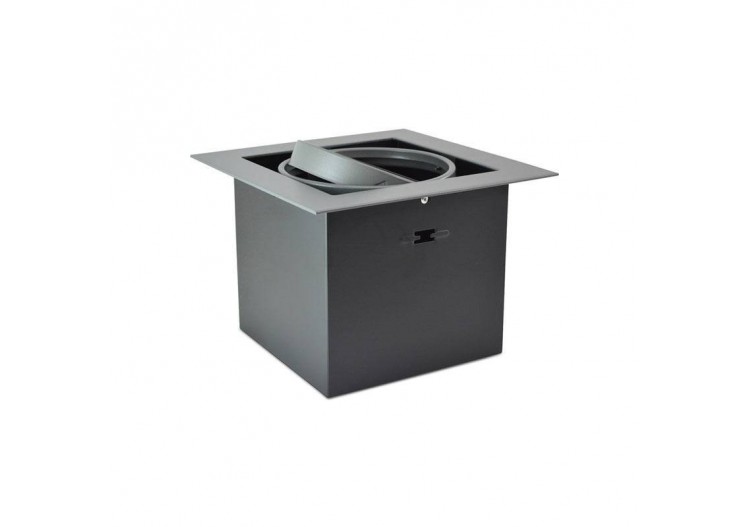 Cardan en acier pour une ampoule QR111 LED - B101611-2-G - Barcelona LED 2