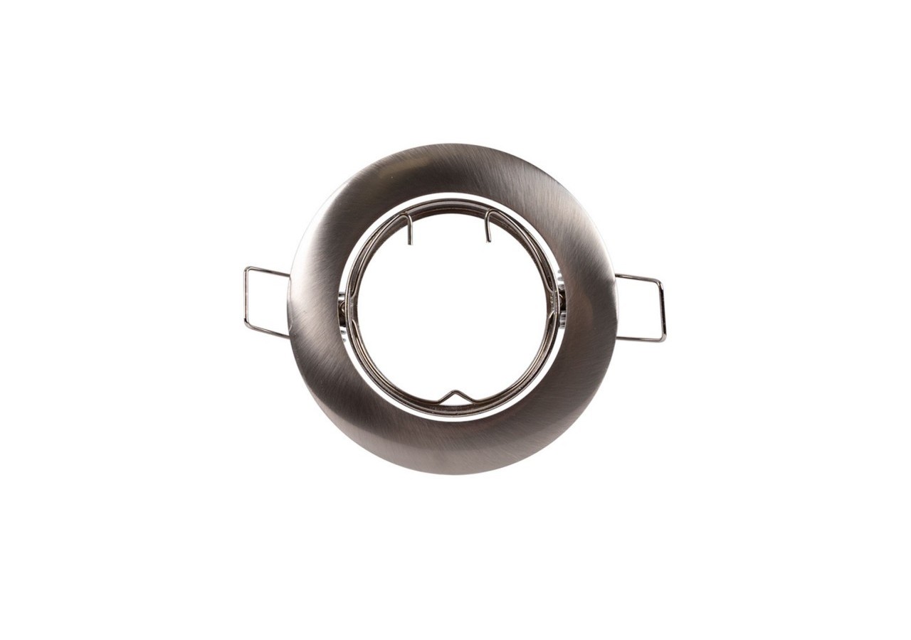 Collerette downlight orientable pour ampoule GU10 / MR16-Coupe diamètre 72 mm - B952-NM - Barcelona LED