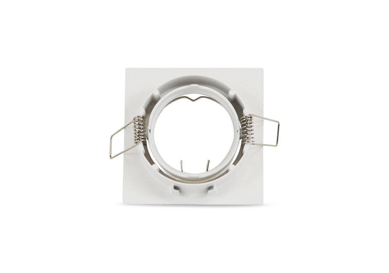 Collerette carrée orientable à encastrer GU10 / GU5.3 - B942-B - Barcelona LED