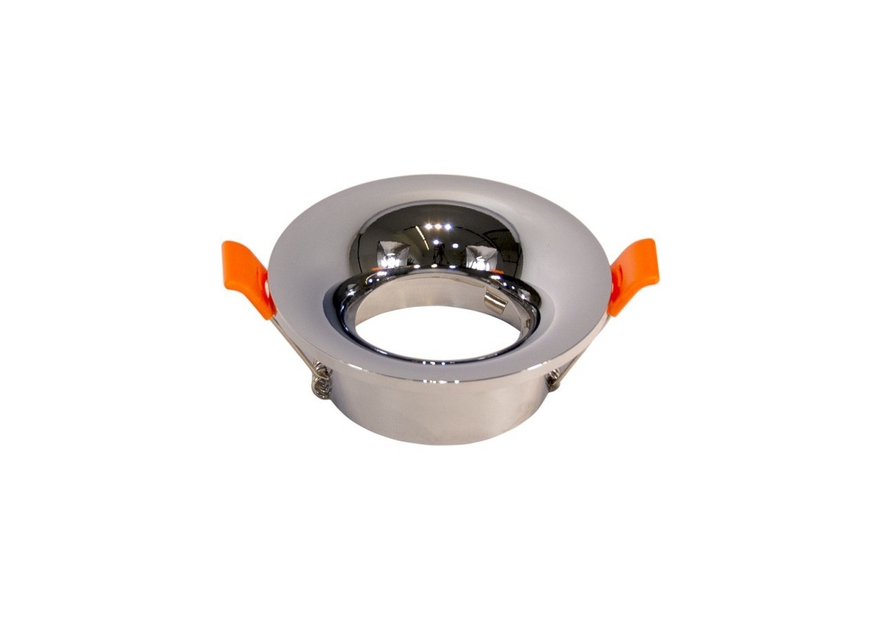 Support encastrable rond spot GU10 / MR16 - B960-CR - Barcelona LED