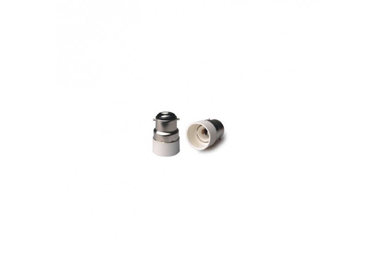 Adaptateur B22 vers vis E14...