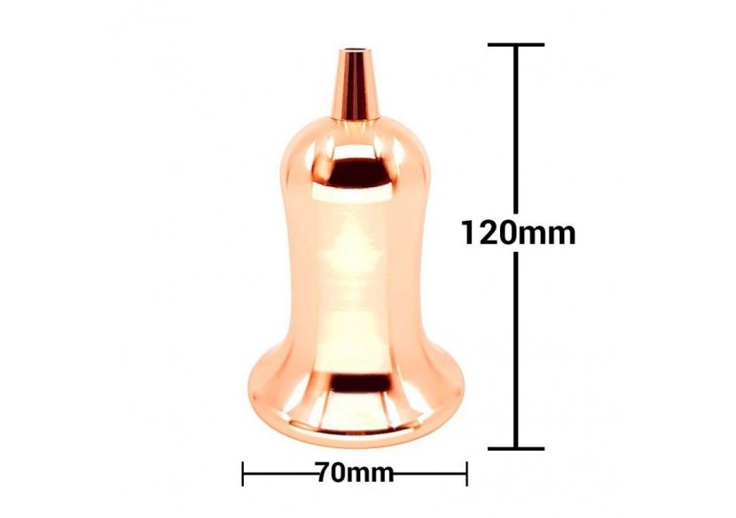DOUILLE E27 CLOCHE DORÉE ROSE (VINTAGE SERIES) - LV105-GLDR - Barcelona LED
