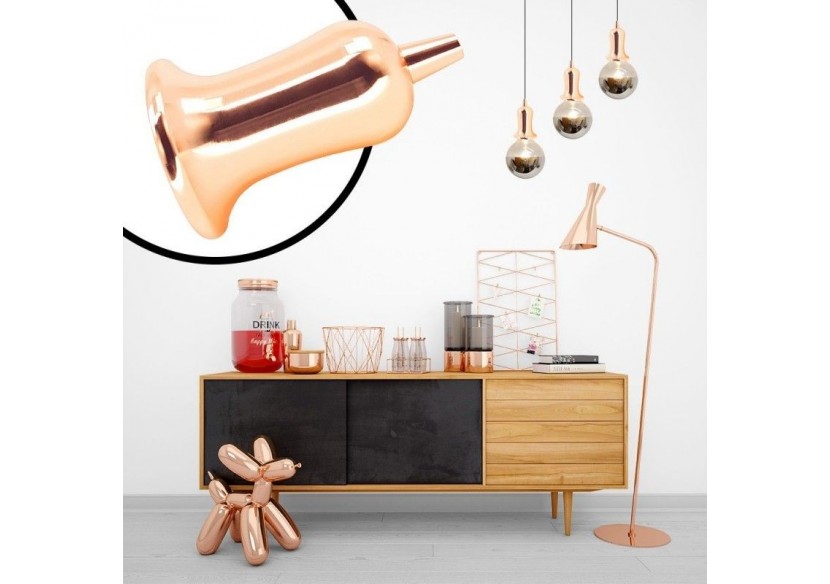 DOUILLE E27 CLOCHE DORÉE ROSE (VINTAGE SERIES) - LV105-GLDR - Barcelona LED