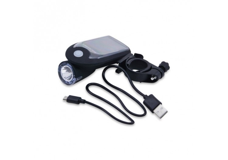 Lampe LED solaire pour bicyclette IP64 6500K 240lm - SLX002 - Barcelona LED 2