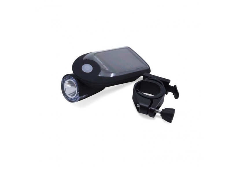 Lampe LED solaire pour bicyclette IP64 6500K 240lm - SLX002 - Barcelona LED