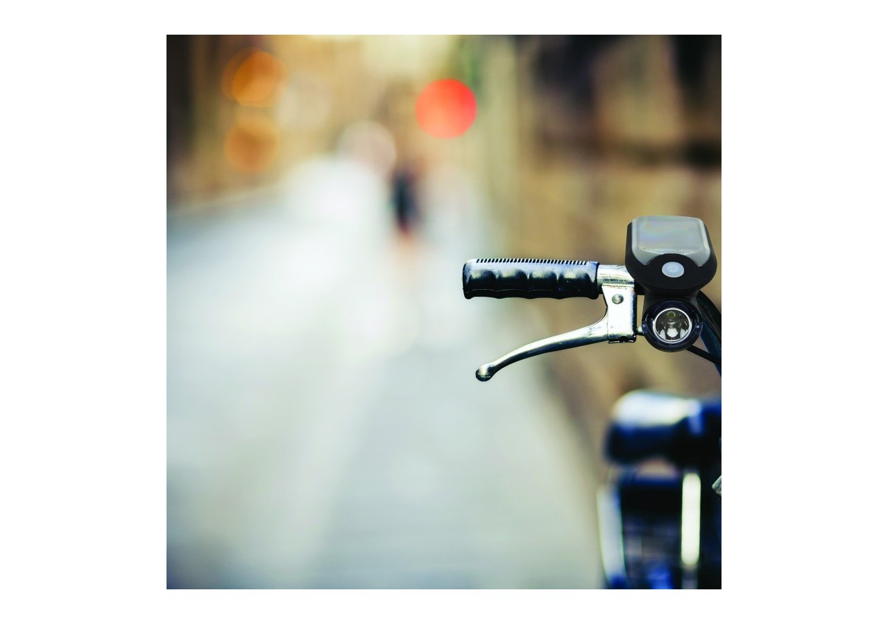 Lampe LED solaire pour bicyclette IP64 6500K 240lm - SLX002 - Barcelona LED