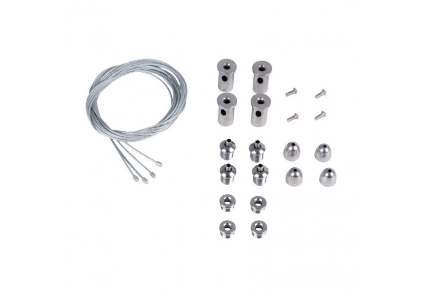 Kit de suspension pour panneau LED slim - B4220-2 - Barcelona LED