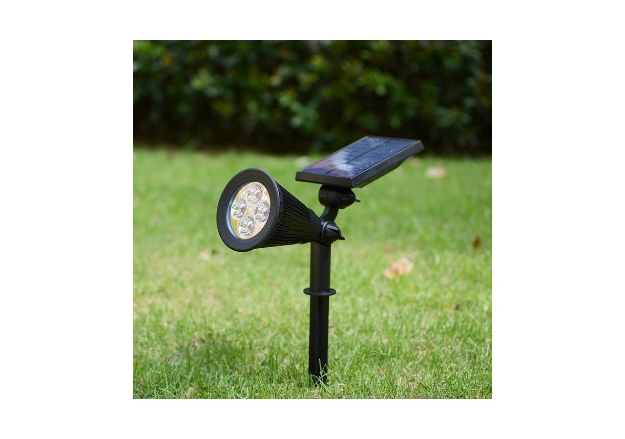 Spot solaire sur piquet de jardin 2W 3000K - SLB10 - Barcelona LED