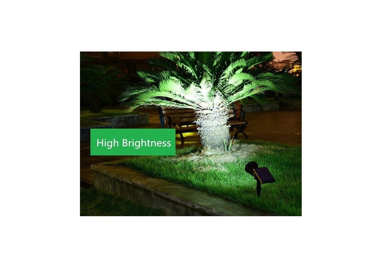 Spot solaire sur piquet de jardin 2W 3000K - SLB10 - Barcelona LED