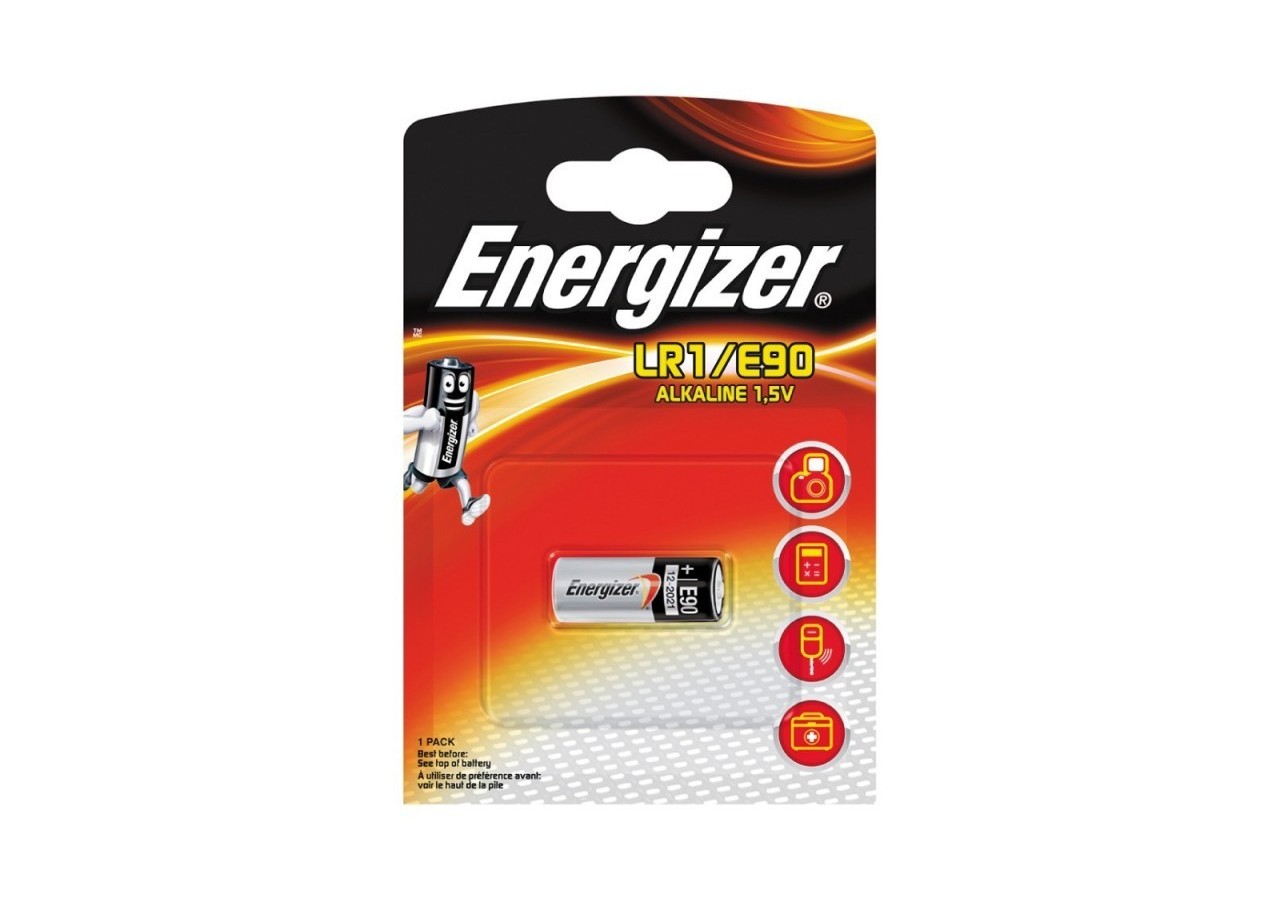 Pile Energizer E90-LR1 1.5V Blister 1 U - E300781301 - Barcelona LED