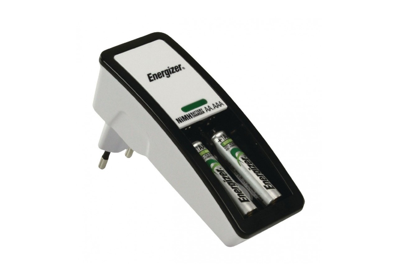 Mini chargeur de piles Energizer 2 HR03 (AAA) 700mAh avec 2 piles incluses - E300701400 - Barcelona LED