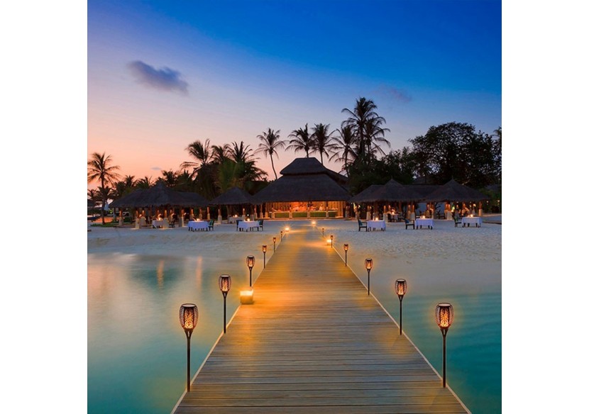 Flambeau solaire LED avec ampoule effet feu - SL10 - Barcelona LED Flambeau solaire LED avec ampoule effet feu - SL10 - Barcelona LED