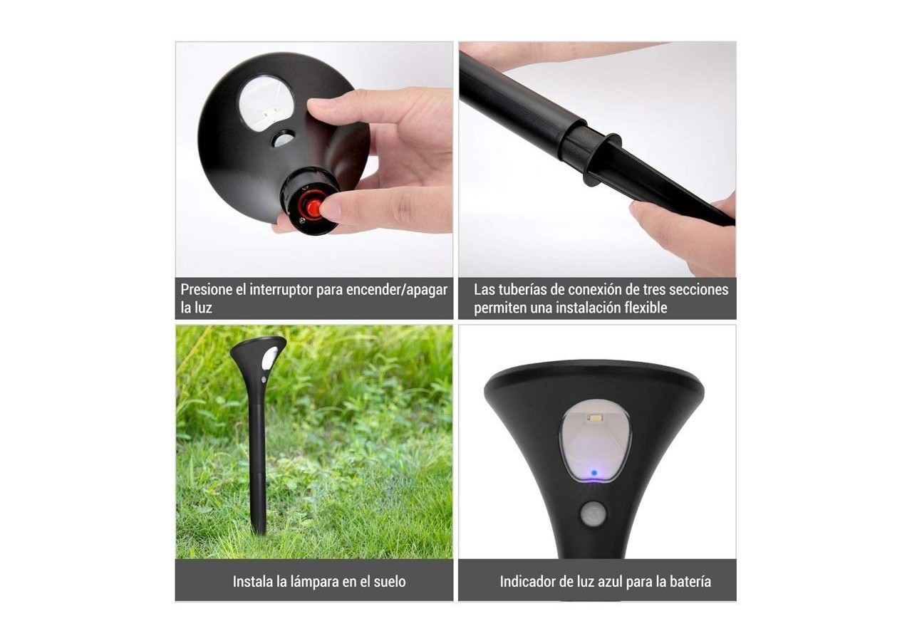 Spot Solaire Extérieur avec Détecteur de Mouvement - SL03 - Barcelona LED